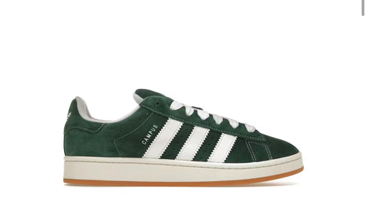 Adidas Campus 00s "Dark Green and Cloud White"